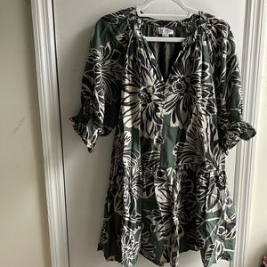 Velvet by Graham & Spencer drop waist mini dress